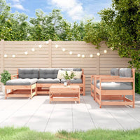 Thumbnail for 7-tlg. Garten-Lounge-Set mit Kissen Massivholz Douglasie