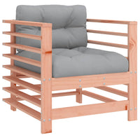 Thumbnail for 7-tlg. Garten-Lounge-Set mit Kissen Massivholz Douglasie