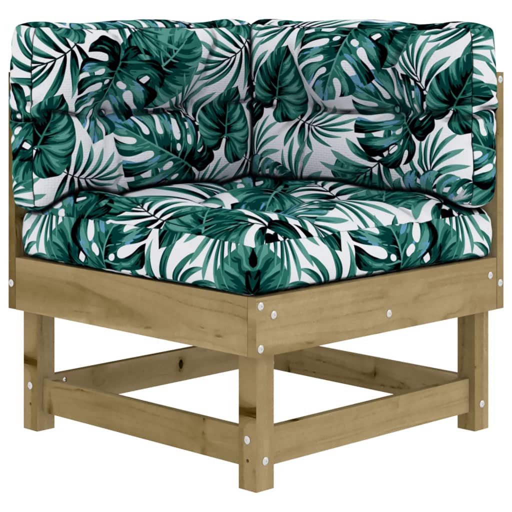 8-tlg. Garten-Lounge-Set mit Kissen Imprägniertes Kiefernholz