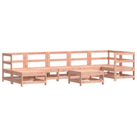 Thumbnail for 8-tlg. Garten-Lounge-Set mit Kissen Massivholz Douglasie