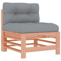 Thumbnail for 8-tlg. Garten-Lounge-Set mit Kissen Massivholz Douglasie