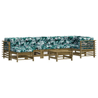 Thumbnail for 8-tlg. Garten-Lounge-Set mit Kissen Imprägniertes Kiefernholz