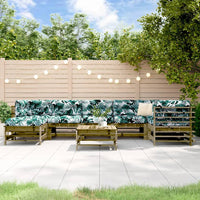Thumbnail for 8-tlg. Garten-Lounge-Set mit Kissen Imprägniertes Kiefernholz