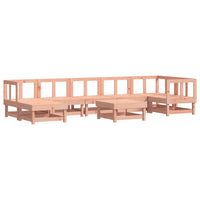 Thumbnail for 8-tlg. Garten-Lounge-Set mit Kissen Massivholz Douglasie