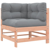 Thumbnail for 8-tlg. Garten-Lounge-Set mit Kissen Massivholz Douglasie