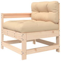 Thumbnail for 8-tlg. Garten-Lounge-Set mit Kissen Massivholz