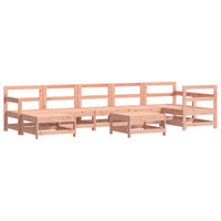 Thumbnail for 8-tlg. Garten-Lounge-Set mit Kissen Massivholz Douglasie