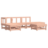 Thumbnail for 6-tlg. Garten-Lounge-Set mit Kissen Massivholz Douglasie