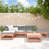 Thumbnail for 6-tlg. Garten-Lounge-Set mit Kissen Massivholz Douglasie