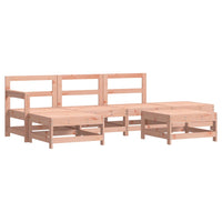 Thumbnail for 6-tlg. Garten-Lounge-Set mit Kissen Massivholz Douglasie