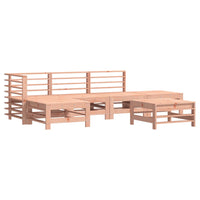 Thumbnail for 6-tlg. Garten-Lounge-Set mit Kissen Massivholz Douglasie