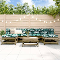 Thumbnail for 7-tlg. Garten-Lounge-Set mit Kissen Imprägniertes Kiefernholz