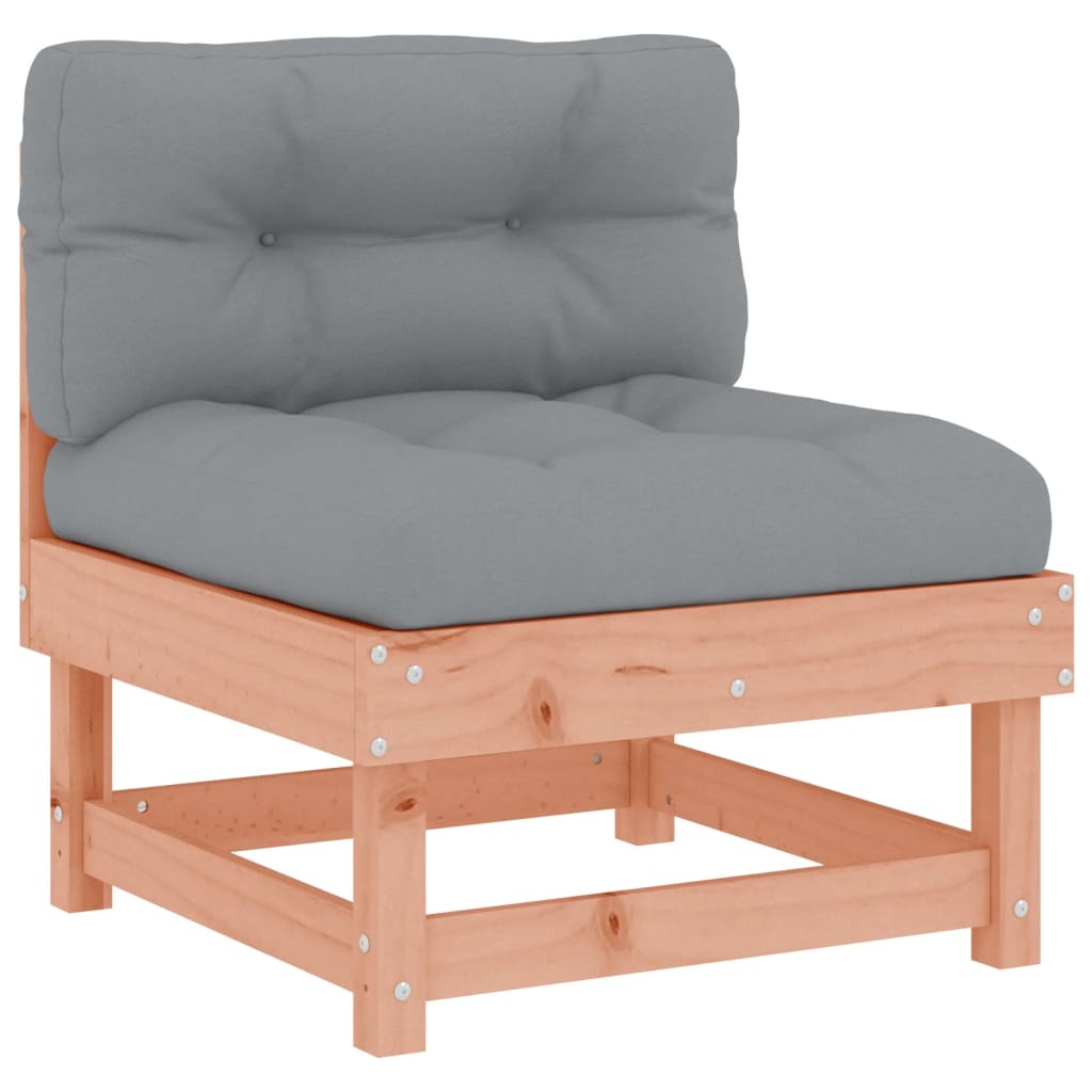 7-tlg. Garten-Lounge-Set mit Kissen Massivholz Douglasie