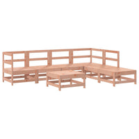 Thumbnail for 7-tlg. Garten-Lounge-Set mit Kissen Massivholz Douglasie