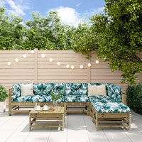 Thumbnail for 7-tlg. Garten-Lounge-Set mit Kissen Imprägniertes Kiefernholz