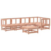 Thumbnail for 6-tlg. Garten-Lounge-Set mit Kissen Massivholz Douglasie