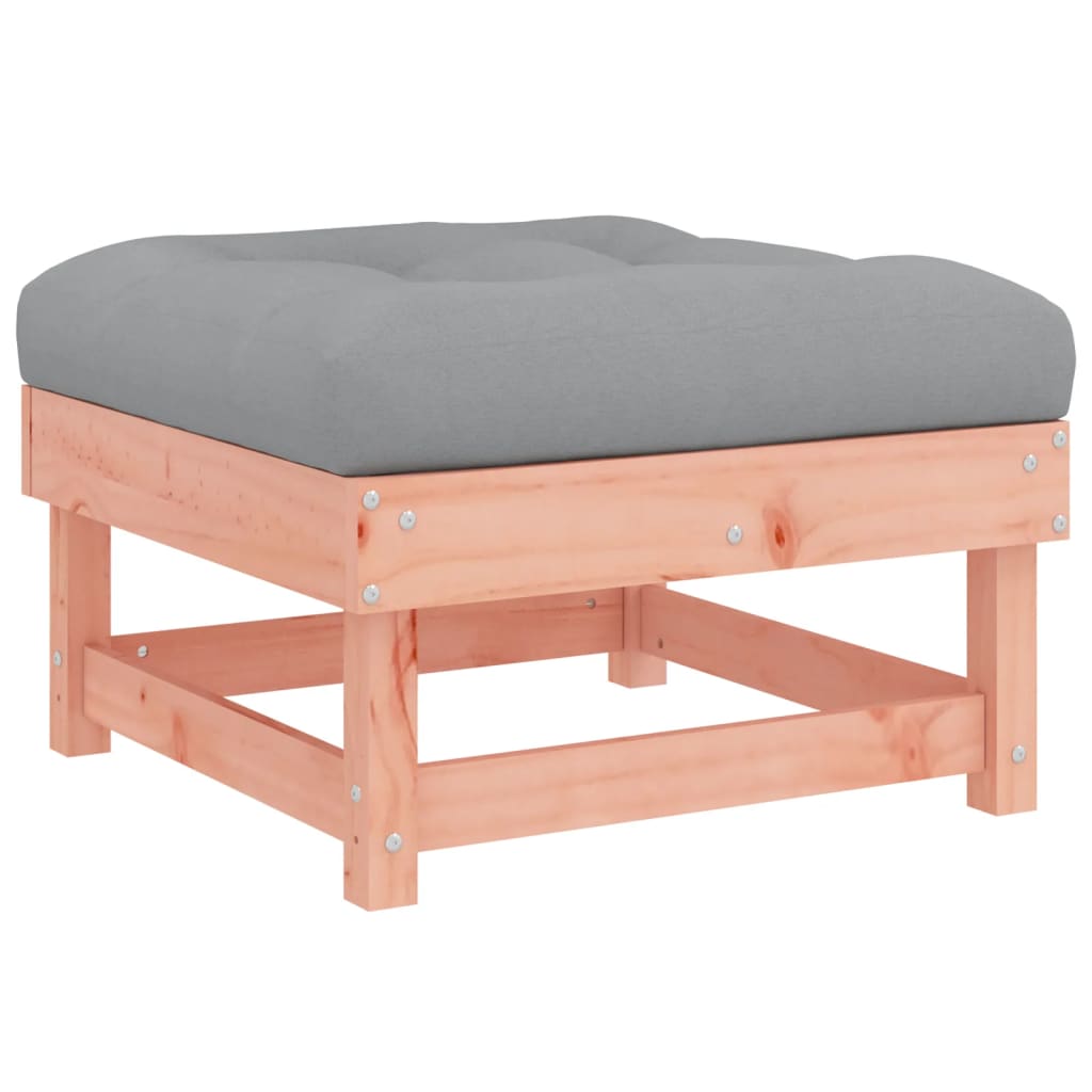 6-tlg. Garten-Lounge-Set mit Kissen Massivholz Douglasie