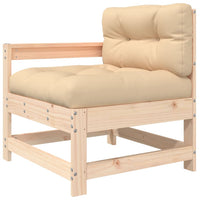 Thumbnail for 6-tlg. Garten-Lounge-Set mit Kissen Massivholz