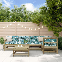Thumbnail for 6-tlg. Garten-Lounge-Set mit Kissen Imprägniertes Kiefernholz