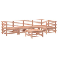 Thumbnail for 6-tlg. Garten-Lounge-Set mit Kissen Massivholz Douglasie