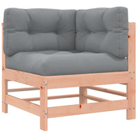 Thumbnail for 6-tlg. Garten-Lounge-Set mit Kissen Massivholz Douglasie