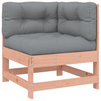 Thumbnail for 4-tlg. Garten-Lounge-Set mit Kissen Massivholz Douglasie