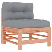 Thumbnail for 3-tlg. Garten-Lounge-Set mit Kissen Massivholz Douglasie