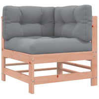 Thumbnail for 3-tlg. Garten-Lounge-Set mit Kissen Massivholz Douglasie