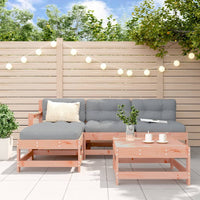 Thumbnail for 5-tlg. Garten-Lounge-Set mit Kissen Massivholz Douglasie