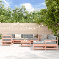 Thumbnail for 10-tlg. Garten-Lounge-Set mit Kissen Massivholz Douglasie