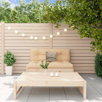 Thumbnail for 2-tlg. Garten-Lounge-Set mit Kissen Massivholz