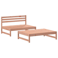 Thumbnail for 2-tlg. Garten-Lounge-Set mit Kissen Massivholz Douglasie
