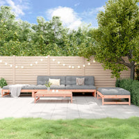 Thumbnail for 5-tlg. Garten-Lounge-Set mit Kissen Massivholz Douglasie