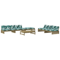 Thumbnail for 6-tlg. Garten-Lounge-Set mit Kissen Imprägniertes Kiefernholz