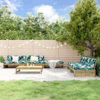 Thumbnail for 6-tlg. Garten-Lounge-Set mit Kissen Imprägniertes Kiefernholz