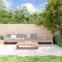 Thumbnail for 4-tlg. Garten-Lounge-Set mit Kissen Massivholz Douglasie