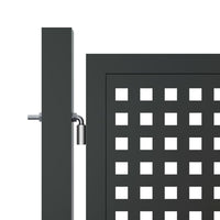 Thumbnail for Gartentor Anthrazit 400x125 cm Stahl