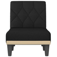 Thumbnail for Chaiselongue Schwarz Stoff