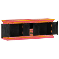 Thumbnail for TV-Schrank Rosa 110x30x40 cm Massivholz Mango
