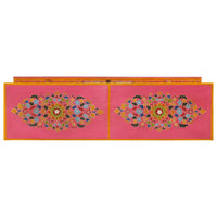 Thumbnail for TV-Schrank Rosa 110x30x40 cm Massivholz Mango
