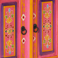 Thumbnail for TV-Schrank Rosa 110x30x40 cm Massivholz Mango