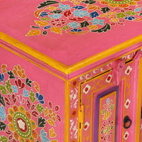 Thumbnail for TV-Schrank Rosa 110x30x40 cm Massivholz Mango