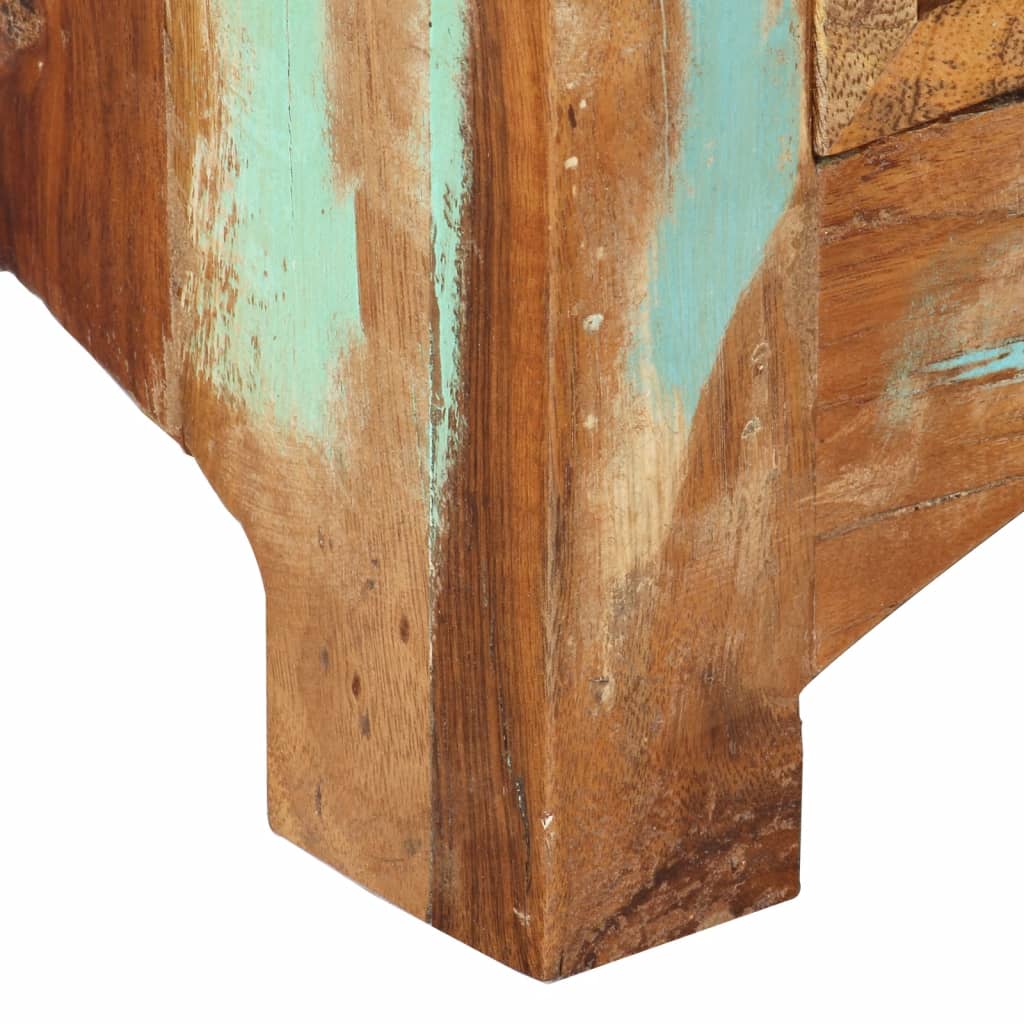 TV-Schrank 110x30x40 cm Altholz Massiv