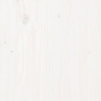 Thumbnail for Handtuchhalter Weiß 23x18x60 cm Massivholz Kiefer