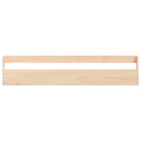 Thumbnail for Wand-Schuhregale 2 Stk. 110x9x23 cm Massivholz Kiefer