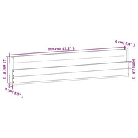 Thumbnail for Wand-Schuhregale 2 Stk. 110x9x23 cm Massivholz Kiefer