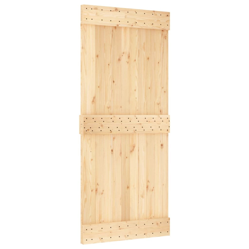 Tür 90x210 cm Massivholz Kiefer
