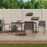 Thumbnail for Gartenstühle mit Kissen 4 Stk. Braun 56x59x84 cm Poly Rattan