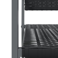 Thumbnail for Gartenstühle 6 Stk. Schwarz 54x62,5x89 cm Poly Rattan