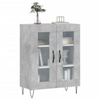 Thumbnail for Sideboard Betongrau 69,5x34x90 cm Holzwerkstoff